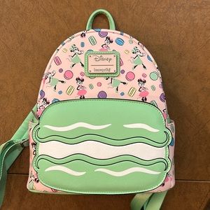 Disney Loungefly mini backpack - Minnie macarons